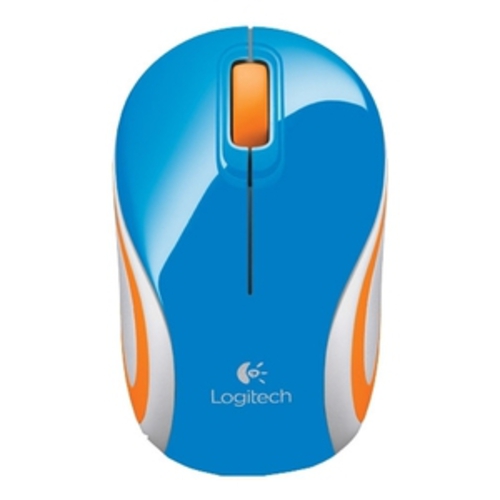 

Мышь Logitech Wireless Mini Mouse M187 (голубой) [910-002733]