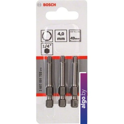 

Набор бит Bosch 2607001733 (3 предмета)