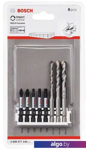 Набор бит Bosch 2608577145 (8 предметов)
