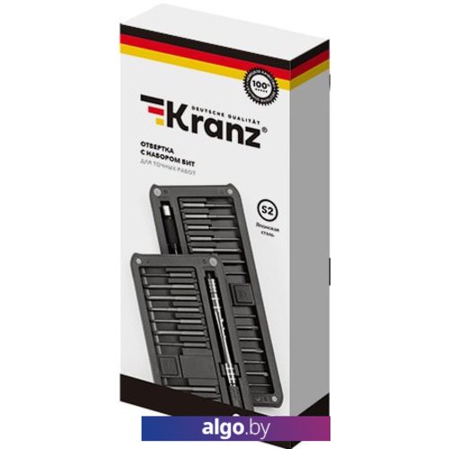 Набор бит Kranz KR-12-4752 (30 предметов) Набор бит Kranz KR-12-4752 (30 предметов)