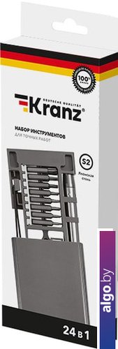 Набор бит Kranz KR-12-4754 (24 предмета)
