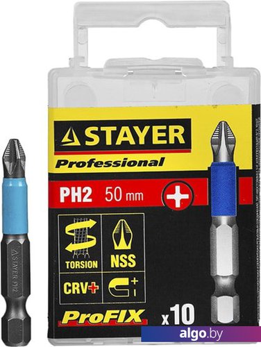 Набор бит Stayer 26201-2-25-10-Z01