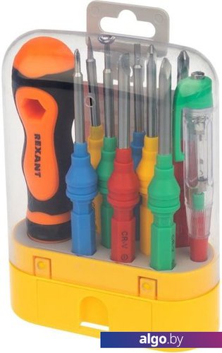 Набор отверток Rexant 12-4777 (10 предметов)