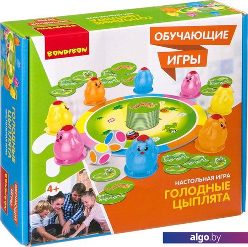 

Настольная игра Bondibon Голодные цыплята ВВ3459