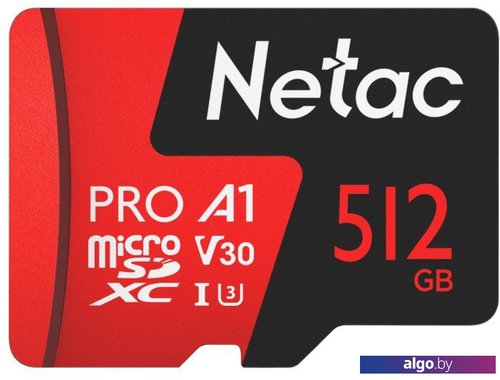 

Карта памяти Netac 512GB P500 Extreme Pro NT02P500PRO-512G-R (с адаптером)