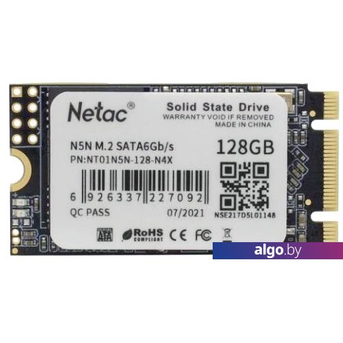 SSD Netac N5N 128GB NT01N5N-128-N4X SSD Netac N5N 128GB NT01N5N-128-N4X