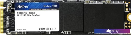 SSD Netac N930E PRO 1TB SSD Netac N930E PRO 1TB
