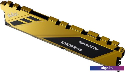 Оперативная память Netac Shadow 8ГБ DDR4 3200 МГц NTSDD4P32SP-08Y Оперативная память Netac Shadow 8ГБ DDR4 3200 МГц NTSDD4P32SP-08Y