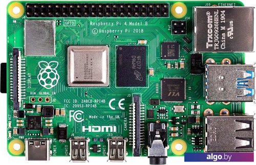 Одноплатный компьютер Raspberry Pi 4 Model B 8GB