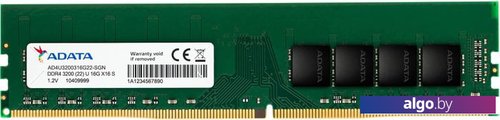 

Оперативная память A-Data 16GB DDR4 PC4-25600 AD4U320016G22-SGN