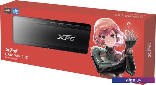 Оперативная память A-Data XPG GAMMIX D20 8ГБ DDR4 3600 МГц AX4U36008G18I-CBK20 Оперативная память A-Data XPG GAMMIX D20 8ГБ DDR4 3600 МГц AX4U36008G18I-CBK20