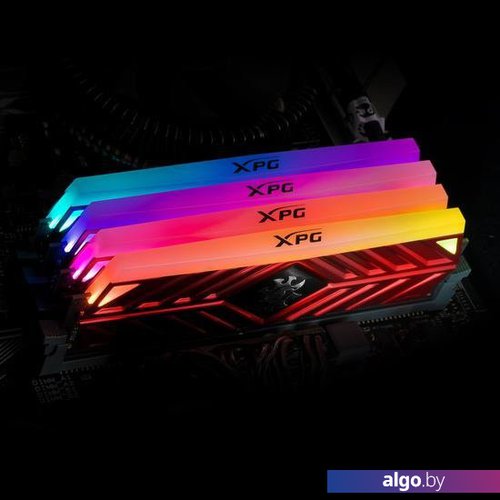 Оперативная память A-Data XPG Spectrix D41 RGB 8ГБ DDR4 3600 МГц AX4U36008G18I-SR41 Оперативная память A-Data XPG Spectrix D41 RGB 8ГБ DDR4 3600 МГц AX4U36008G18I-SR41