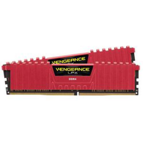 Оперативная память Corsair Vengeance LPX Red 2x8GB DDR4 PC4-21300 [CMK16GX4M2A2666C16R]