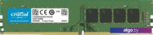 

Оперативная память Crucial 16GB DDR4 PC4-21300 CT16G4DFS8266, Зеленый