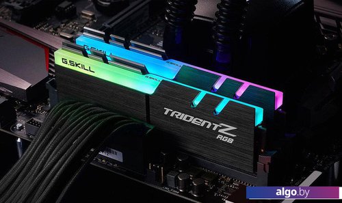 Оперативная память G.Skill Trident Z RGB 2x32GB DDR4 PC4-28800 F4-3600C18D-64GTZR Оперативная память G.Skill Trident Z RGB 2x32GB DDR4 PC4-28800 F4-3600C18D-64GTZR