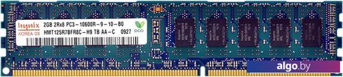 

Оперативная память Hynix 2GB DDR3 Registered PC3-10600 HMT125R7BFR8C-H9