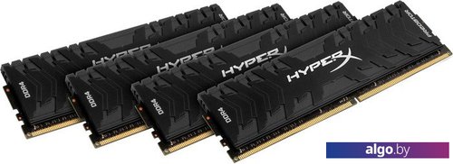 Оперативная память HyperX Predator 4x16GB DDR4 PC4-28800 HX436C17PB3K4/64 Оперативная память HyperX Predator 4x16GB DDR4 PC4-28800 HX436C17PB3K4/64