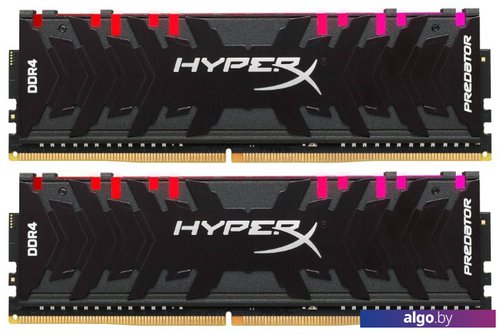 Оперативная память HyperX Predator RGB 2x8GB DDR4 PC4-28800 HX436C17PB3AK2/16 Оперативная память HyperX Predator RGB 2x8GB DDR4 PC4-28800 HX436C17PB3AK2/16