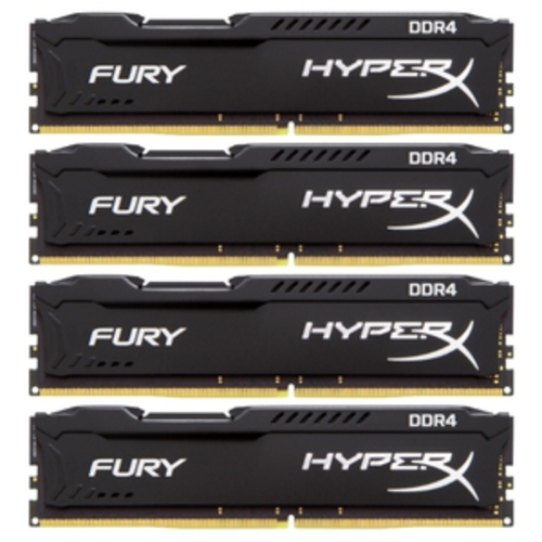 Оперативная память Kingston HyperX Fury 4x8GB DDR4 PC4-19200 [HX424C15FB2K4/32]