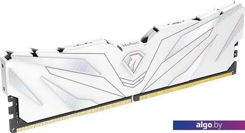 Оперативная память Netac Shadow II White 8ГБ DDR4 2666 МГц NTSWD4P26SP-08W Оперативная память Netac Shadow II White 8ГБ DDR4 2666 МГц NTSWD4P26SP-08W