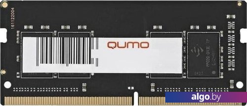 

Оперативная память QUMO 4GB DDR4 SODIMM PC4-17000 QUM4S-4G2133C15, Черный