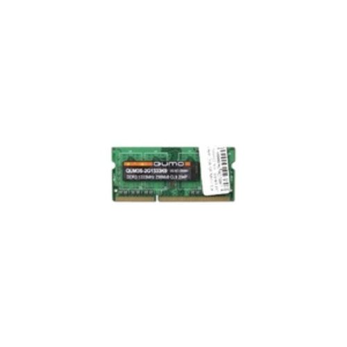 

Оперативная память QUMO 4GB SO-DIMM DDR3 PC3-10600 (QUM3S-4G1333K9)