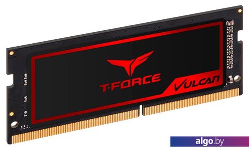 Оперативная память Team Vulcan 8GB DDR4 SODIMM PC4-21300 TLRD48G2666HC18F-S01 Оперативная память Team Vulcan 8GB DDR4 SODIMM PC4-21300 TLRD48G2666HC18F-S01