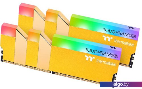 

Оперативная память Thermaltake ToughRam RGB 2x8GB DDR4 PC4-28800 RG26D408GX2-3600C18A