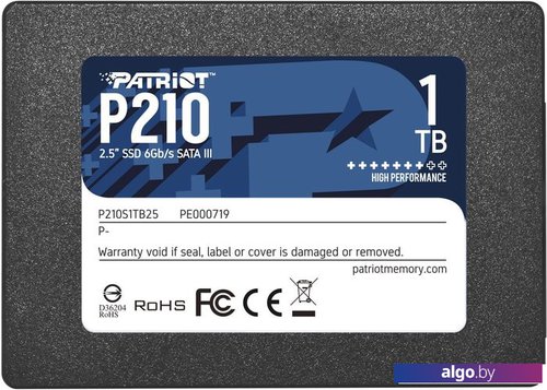 

SSD Patriot P210 1TB P210S1TB25