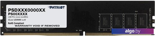 

Оперативная память Patriot Signature Line 16GB DDR4 PC4-21300 PSD416G266681