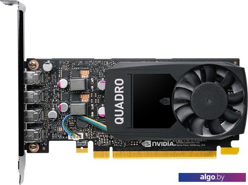 

Видеокарта PNY Nvidia Quadro P1000 V2 4GB GDDR5 VCQP1000V2-PB