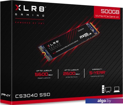 SSD PNY XLR8 CS3040 2TB M280CS3040-2TB-RB SSD PNY XLR8 CS3040 2TB M280CS3040-2TB-RB