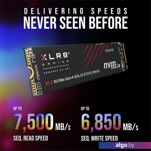 SSD PNY XLR8 CS3140 Heatsink 2TB M280CS3140-2TB-RB SSD PNY XLR8 CS3140 Heatsink 2TB M280CS3140-2TB-RB