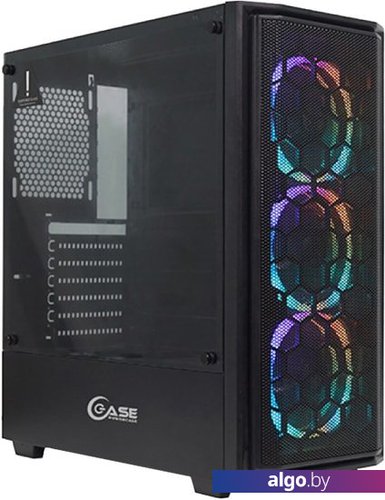 Корпус Powercase Alisio Mesh M3 Black ARGB