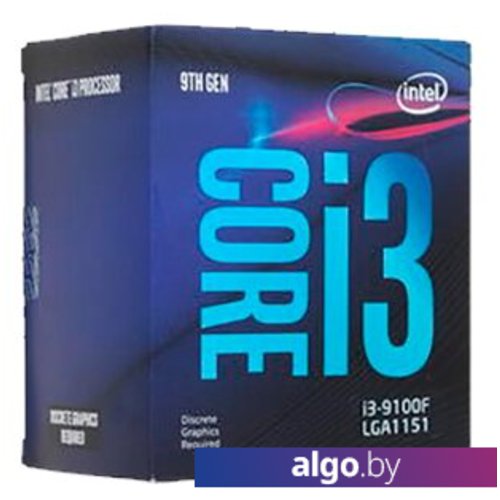 Процессор Intel Core i3-9100F (BOX) Процессор Intel Core i3-9100F (BOX)
