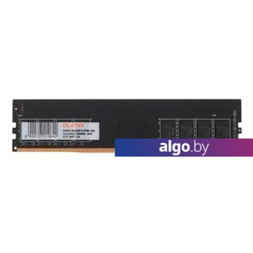 Оперативная память QUMO 8GB DDR4 PC4-21300 QUM4U-8G2666P19 Оперативная память QUMO 8GB DDR4 PC4-21300 QUM4U-8G2666P19