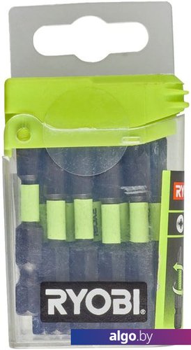 Набор бит Ryobi RISD50PZ2TT (10 предметов) Набор бит Ryobi RISD50PZ2TT (10 предметов)