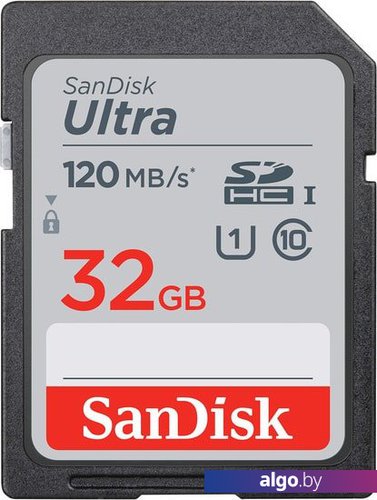 Карта памяти SanDisk Ultra SDHC SDSDUN4-032G-GN6IN 32GB