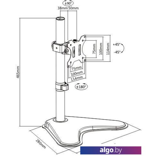 Кронштейн SBOX LCD-F012 Кронштейн SBOX LCD-F012