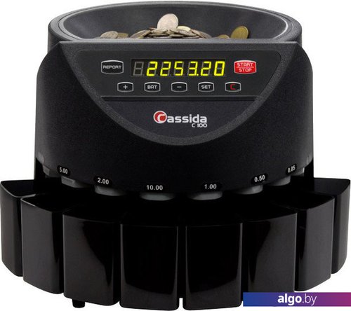 Счетчик монет Cassida С100 синий