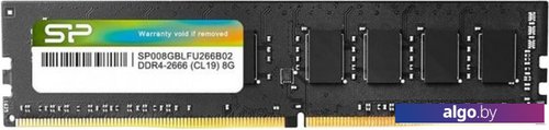 

Оперативная память Silicon-Power 8GB DDR4 PC4-21300 SP008GBLFU266B02