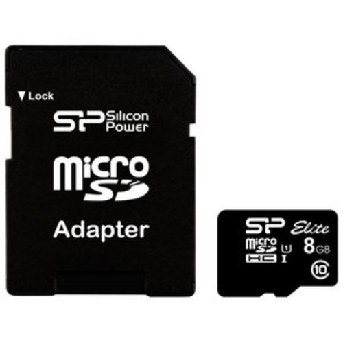 Карта памяти Silicon-Power SP008GBSTHBU1V10 microSDHC Elite UHS-1 (Class 10) 8GB Карта памяти Silicon-Power SP008GBSTHBU1V10 microSDHC Elite UHS-1 (Class 10) 8GB