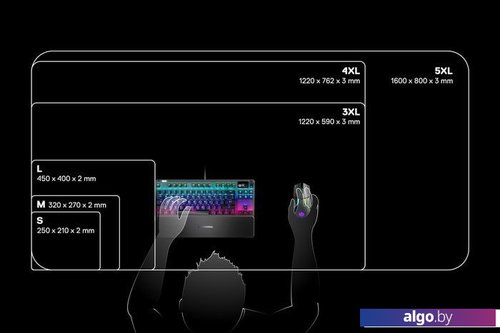 Коврик для мыши SteelSeries QcK 3XL Коврик для мыши SteelSeries QcK 3XL
