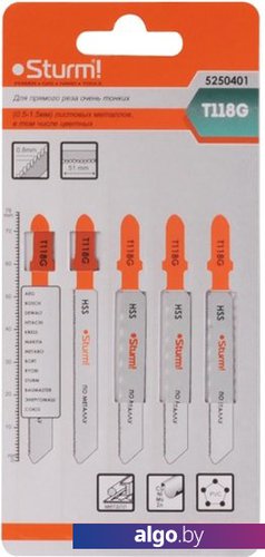 Набор оснастки Sturm 5250401 (5 предметов) Набор оснастки Sturm 5250401 (5 предметов)