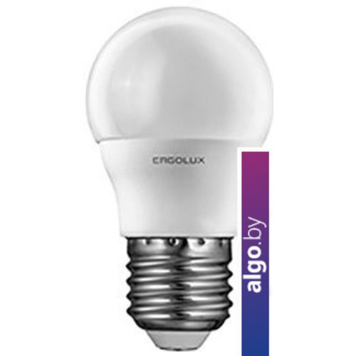 

Светодиодная лампа Ergolux LED G45 E27 7 Вт 6500 К 12877