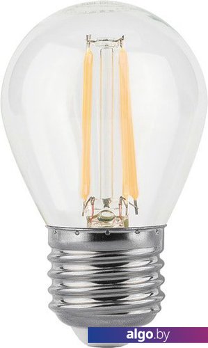 

Светодиодная лампа Gauss Filament Globe E27 9 Вт 4100 К 105802209