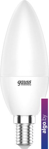 

Светодиодная лампа Gauss LED Elementary Candle 10W E14 4100K 33120