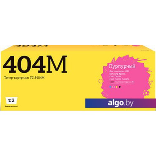 

Картридж T2 TC-S404M (аналог Samsung CLT-M404S), Маджента