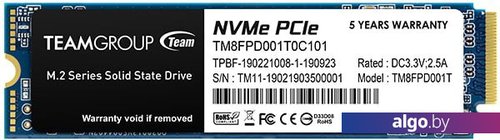 SSD Team MP33 PRO 1TB TM8FPD001T0C101 SSD Team MP33 PRO 1TB TM8FPD001T0C101