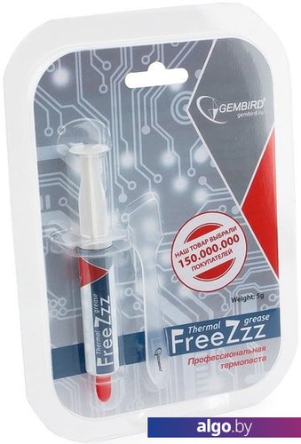 Термопаста Gembird FreeZzz GF-01-5 (5 г) Термопаста Gembird FreeZzz GF-01-5 (5 г)